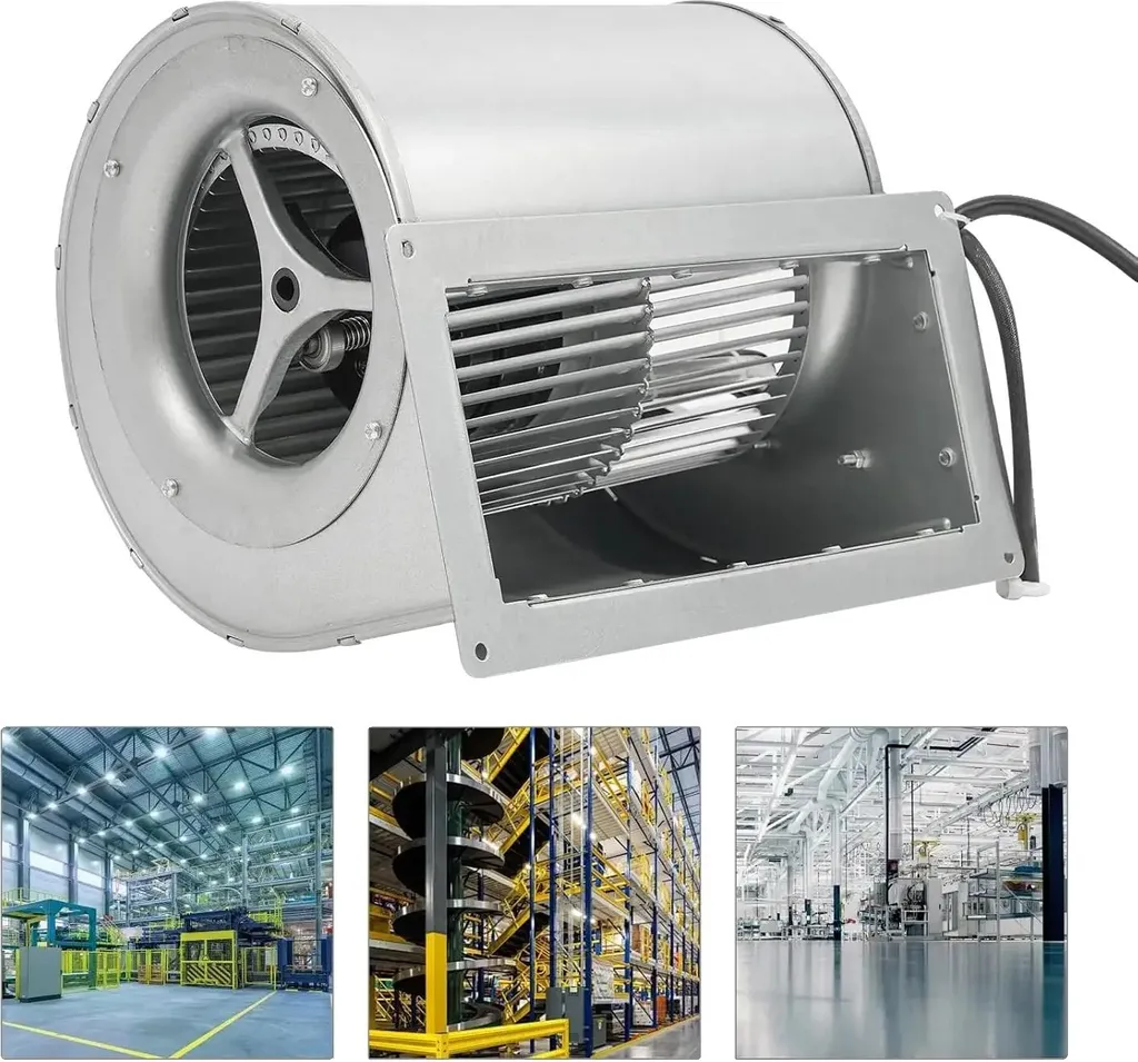 Ventilateur centrifuge 300W Φ146mm débit 840m³/h haute performance