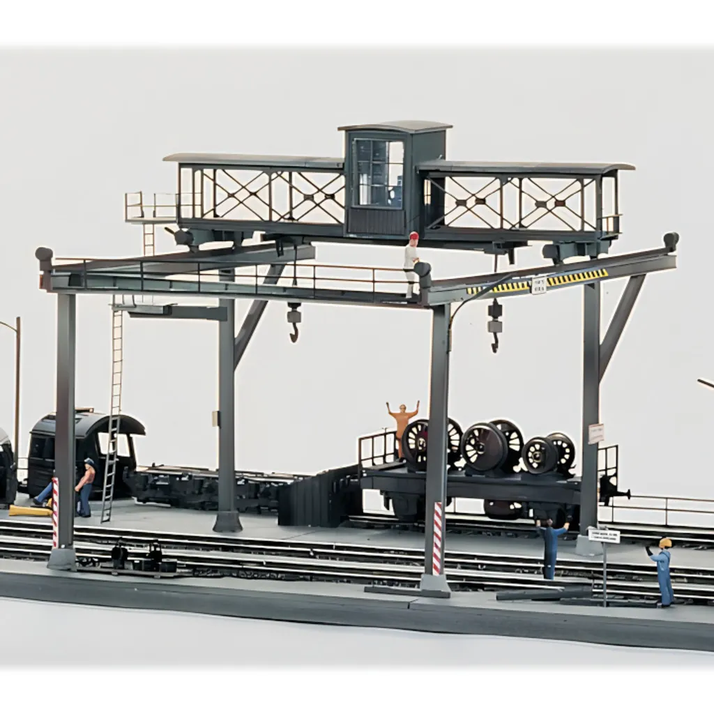 Pont Roulant de Chantier de Ferraille Piko 61102 pour Décor Train HO