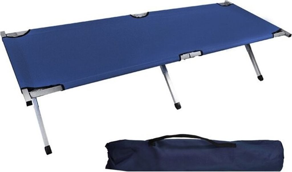 Trizand 555 Poľné lôžko 186 x 70 x 43 cm čierna Obrázok produktu 