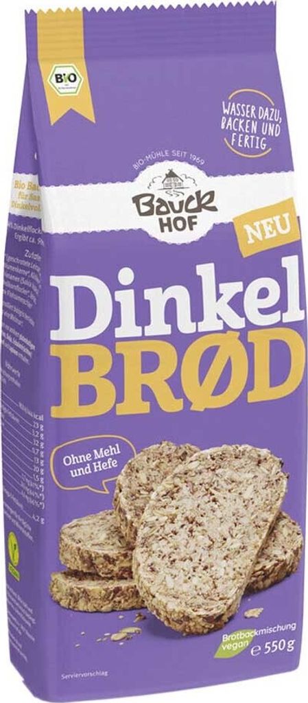 Brotbackmischung - Dinkel Brød 550g Produktbild 