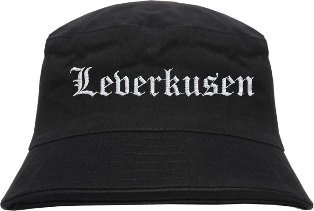 Leverkusen Fischerhut - Altdeutsch - bestickt -  Bucket Hat Produktbild 