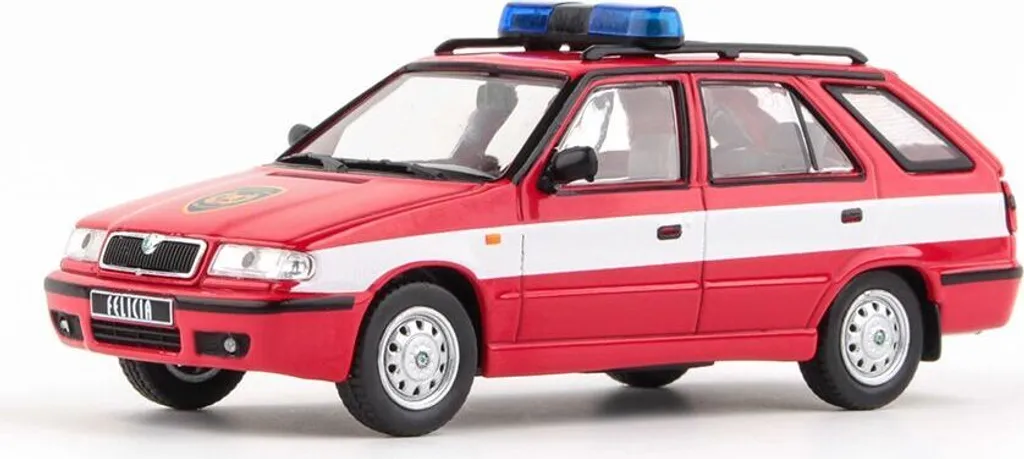 Skoda Felicia FL Combi 1998 Pompiers ABREX 1:43 : Détails de Haute Précision