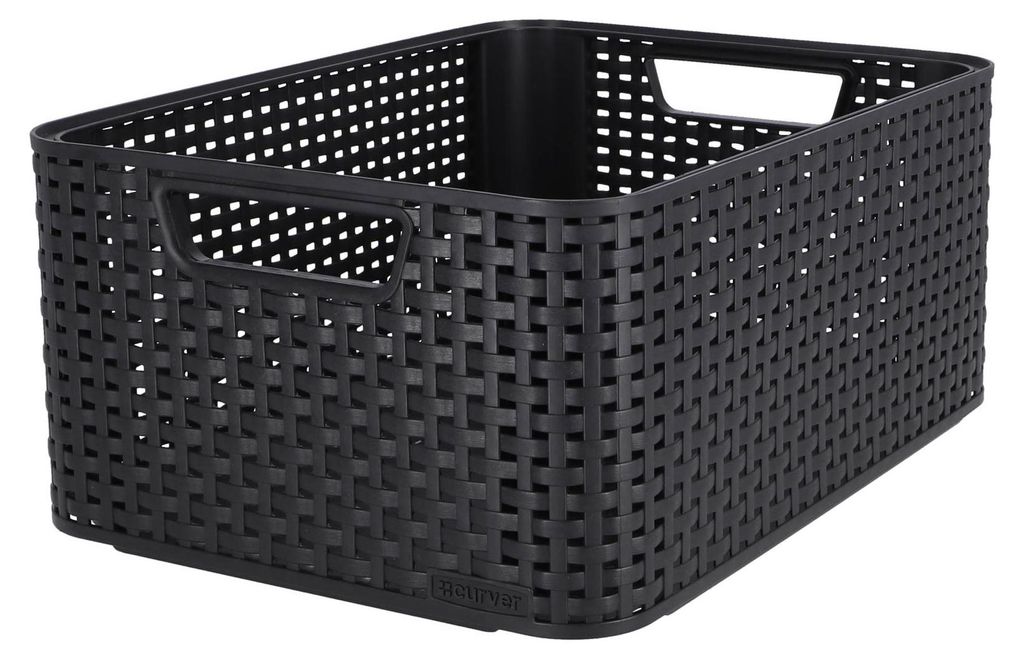 Scatola Stile Rattan Gr.m Dkl.grau Immagine del prodotto 