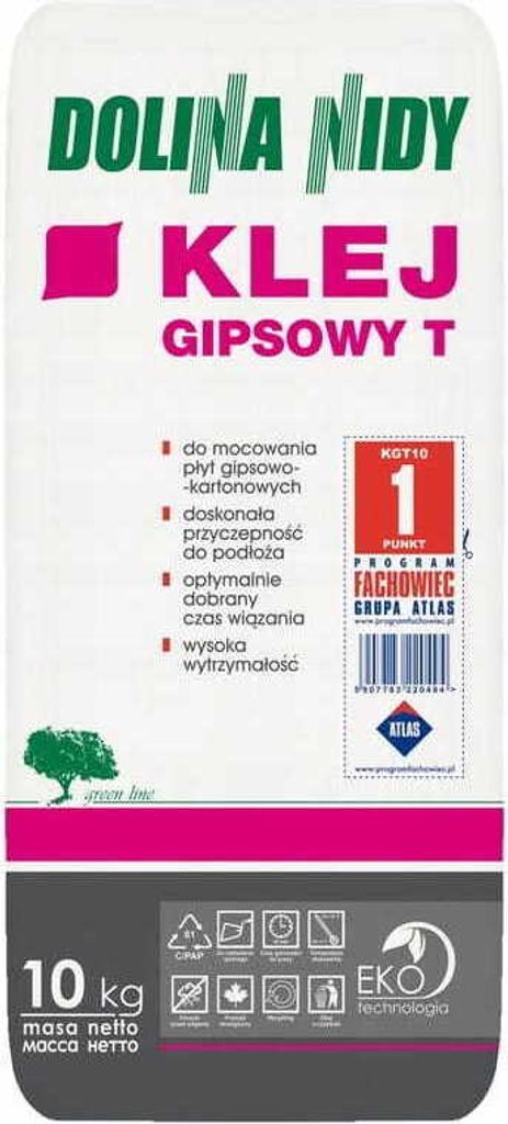 Nidy Valley Gipskleber T 10 kg zum Befestigen von GK-Platten