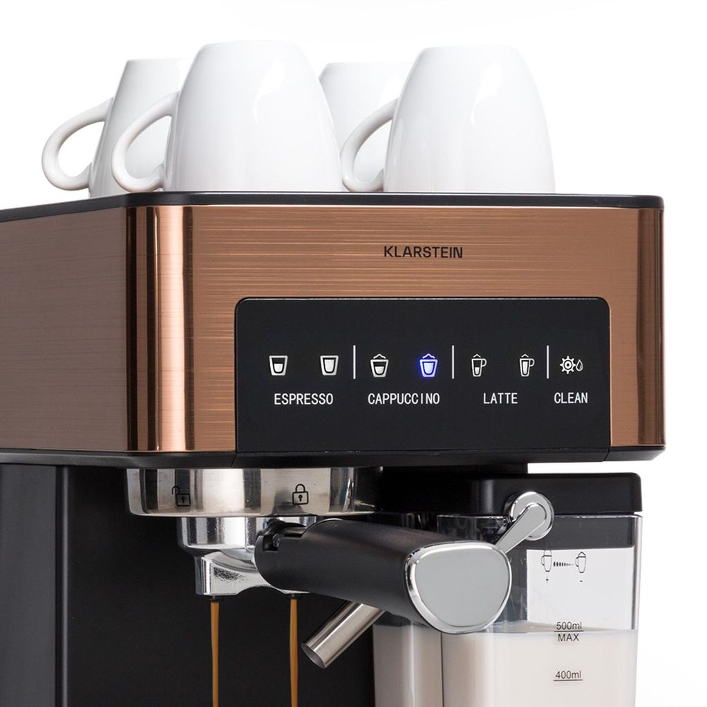 Klarstein, espresso kávovar s portafiltrem s napěňovačem Obrázek produktu 