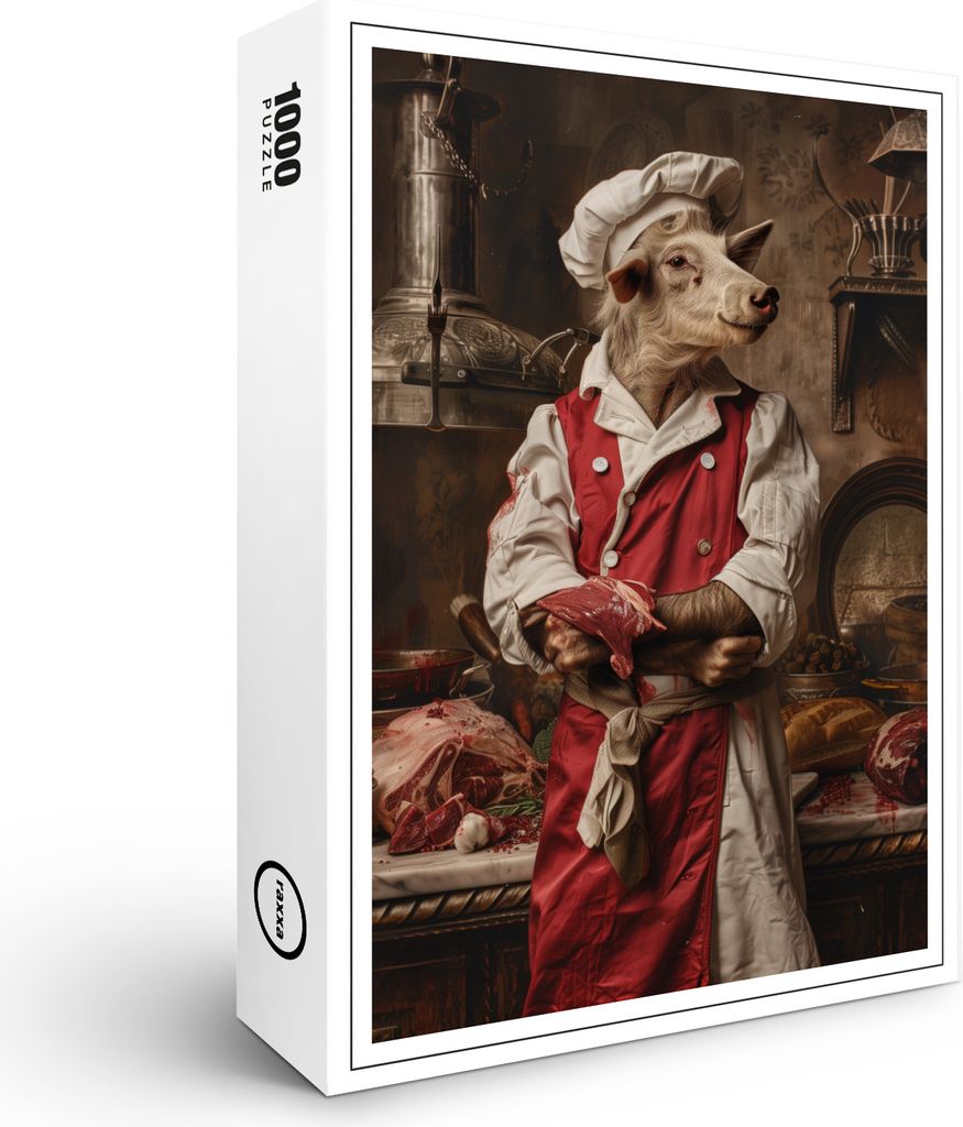 raxxa Premium-Puzzle "Sebastian der Butcher", 1000 Teile