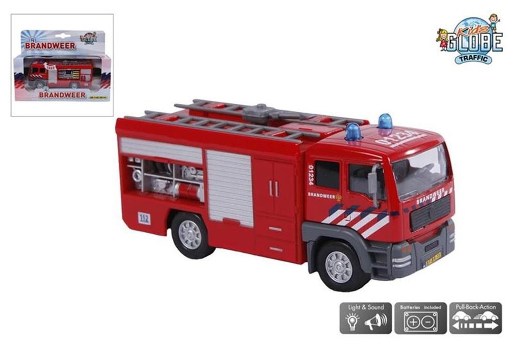 Kids Globe 510657 - Autobotte dei vigili del fuoco NL 1:36 Immagine del prodotto 