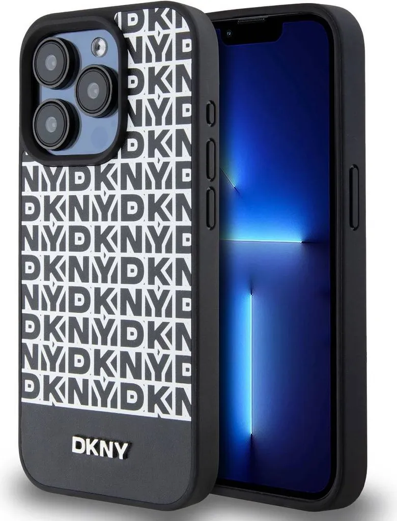 Custodia DKNY iPhone 13 Pro Max MagSafe Ready Nero Stripe | Qualità - 5