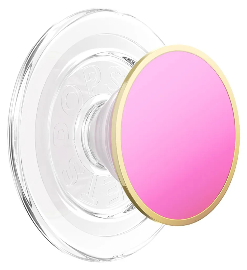 PopGrip PopSockets Rose Émaillé Anti-Chute - Fixation Sûre pour Smartphone