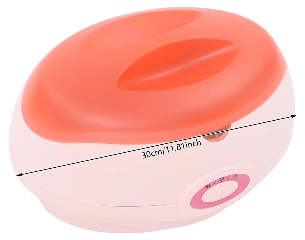 Appareil cire paraffine 4,4 L rose avec poignée pratique et ergonomique