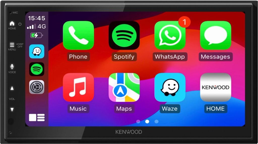 Kenwood DMX6523DABS | 2-DIN Autoradio mit DAB+ / Apple CarPlay, Android Auto