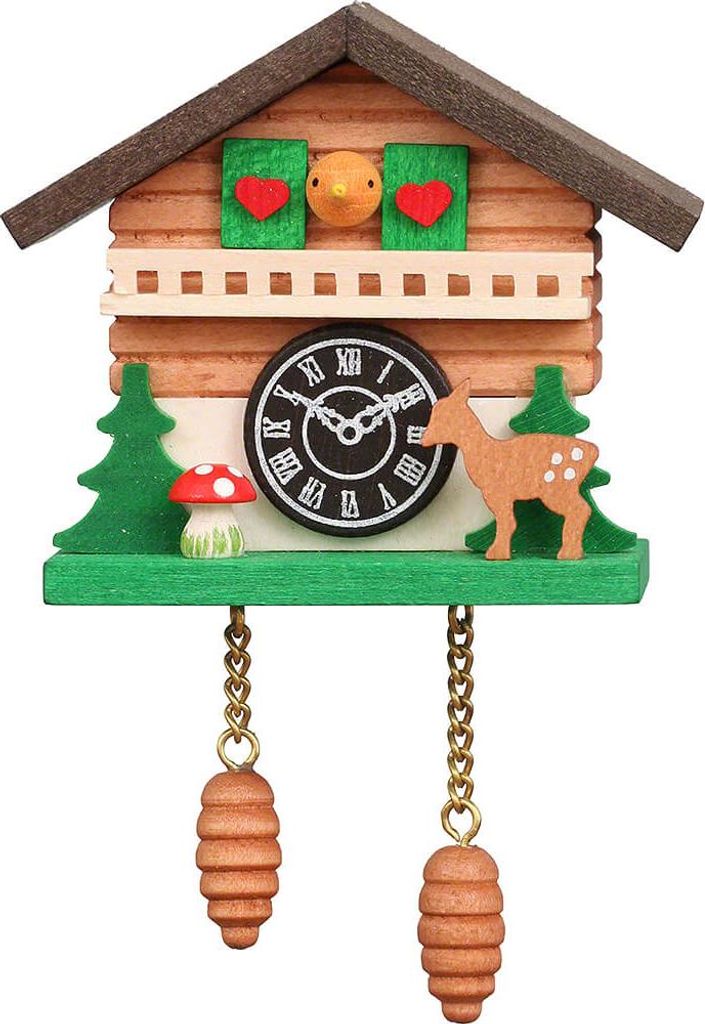 Magnet Kuckucksuhr (5,7cm) von Christian Ulbricht