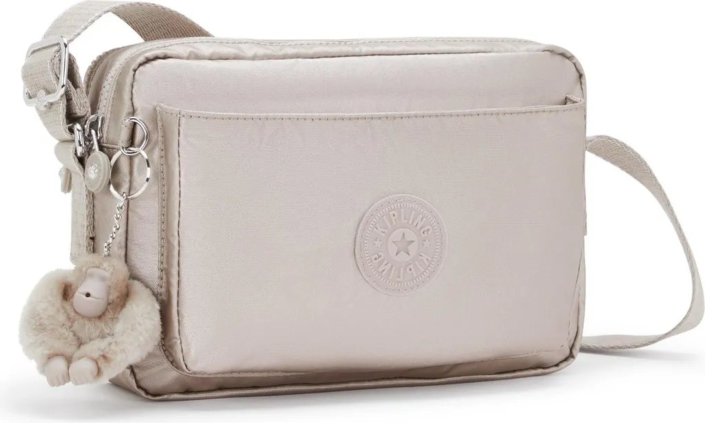 Sac à main Kipling Abanu M 24 cm en nylon robuste à multiples poches - 2