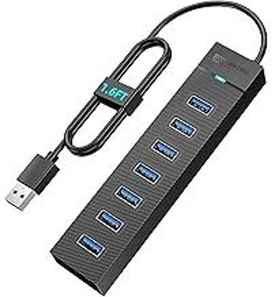 Hub USB 3.0 Gaming per PS5, Xbox e PC | Splitter Sanzang 5Gbps
