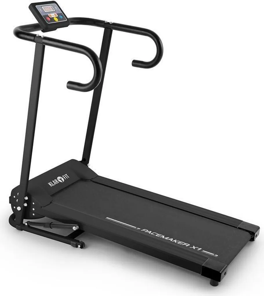 Tapis de course compact noir 10km/h : Pacemaker X1 pliable