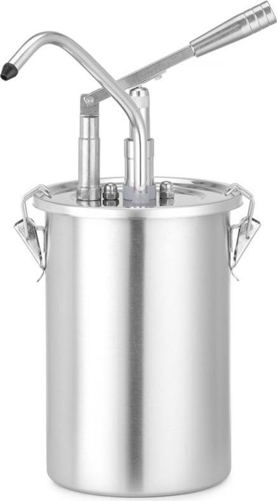 HENDI Saucenspender, Edelstahl, einzeln, 4,5L, 180x(H)420mm