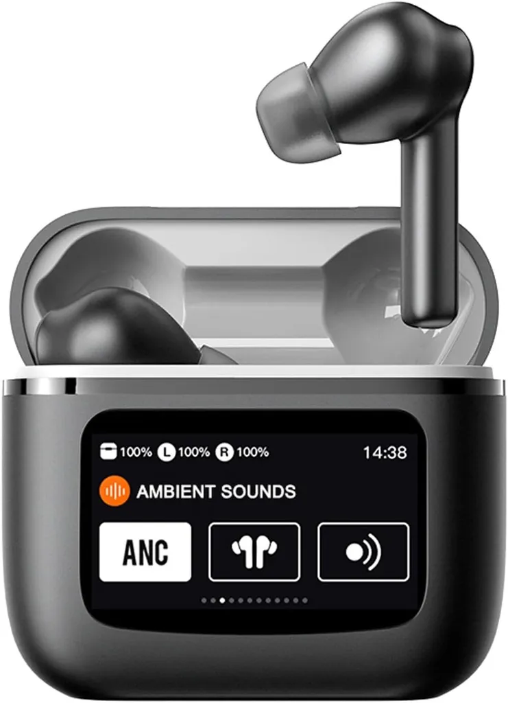 Cuffie ANC con Schermo Smart: L'Evoluzione del Bluetooth Wireless