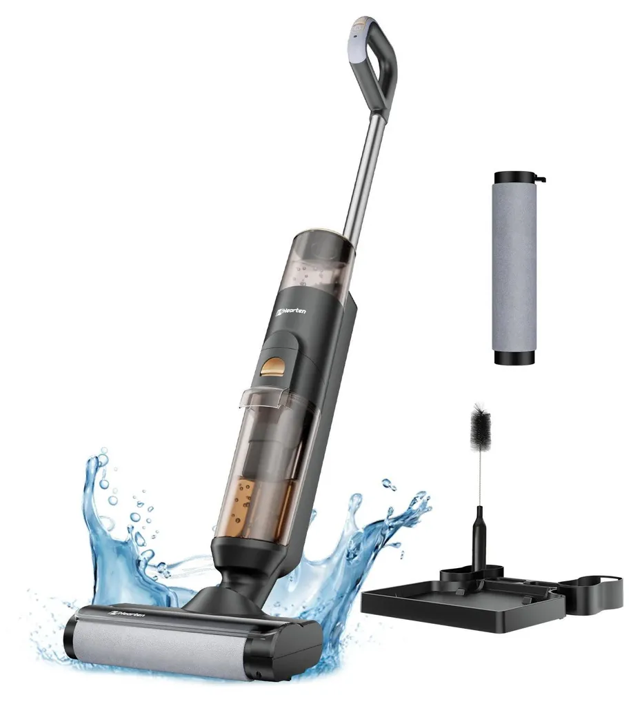 Aspirateur Puissant pour Grands Appartements EU-a Noir à Usage Intensif