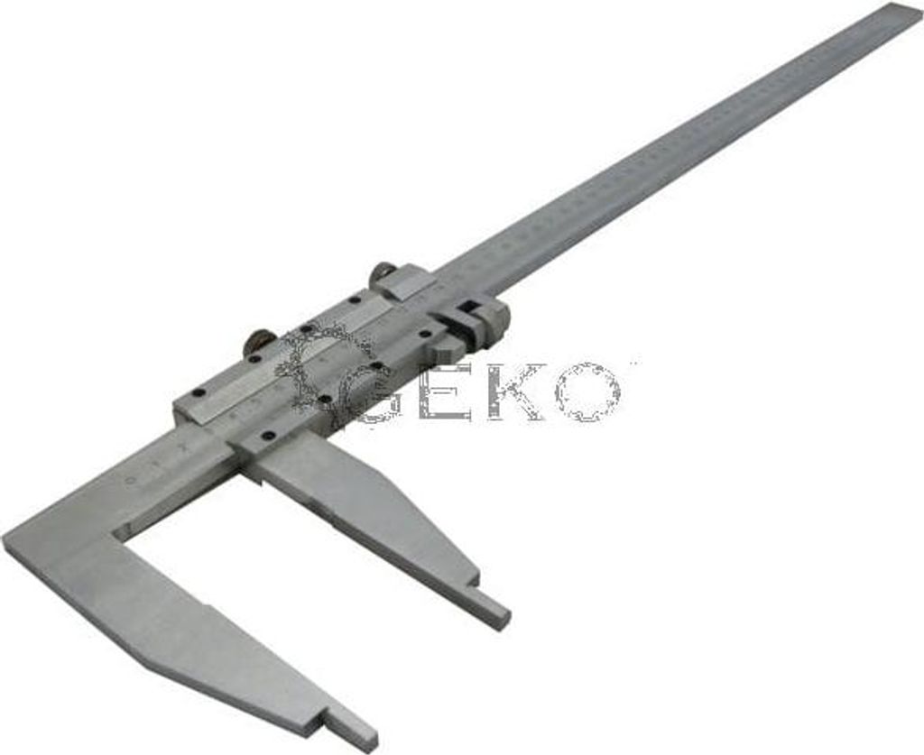 Messschieber 600/100 mm im Holzgehäuse /GEKO