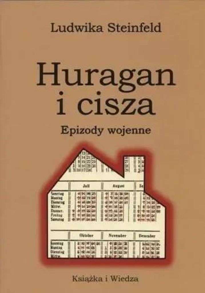 Huragan i cisza. Epizody wojenne - Ludwika Steinfeld