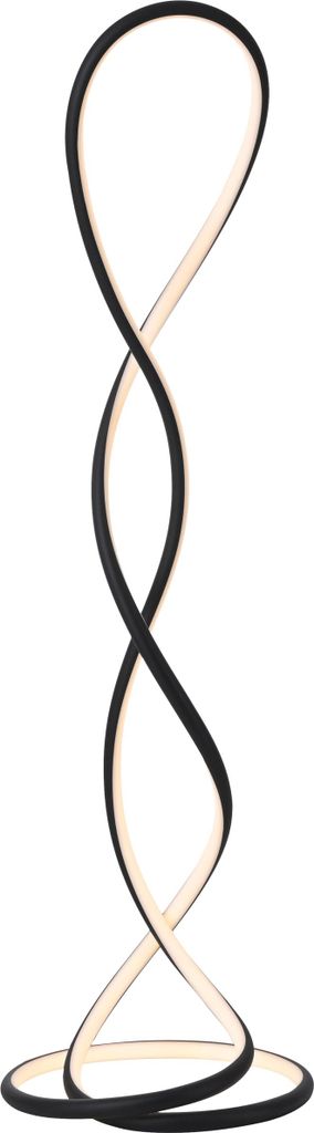 Paul Neuhaus Stehleuchte TWIST LBH 41x41x143 cm schwarz Stehlampe Leseleuchte