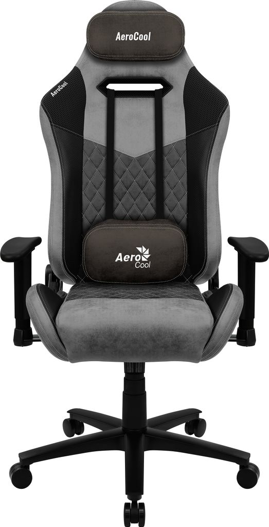 Gaming-Stuhl DUKE Alcantara style ash black