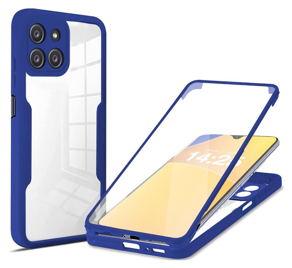 360 Grad Rundum Schutz Handyhülle für Samsung Galaxy A22 5G Produktbild 
