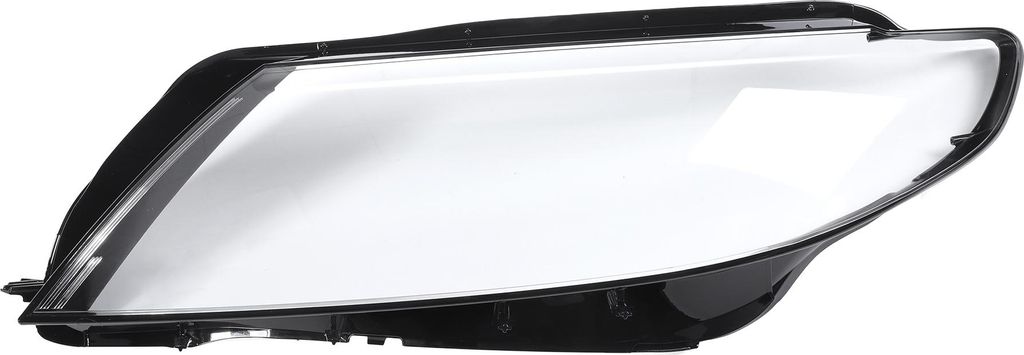 Scheinwerferabdeckung Frontscheinwerferabdeckung Linse Klarabdeckung Nr. 3C8941751 für Volkswagen CC 2013-2017 PC Schwarz Klar
