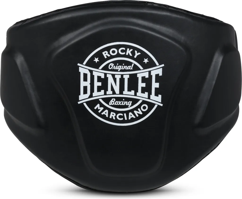 BENLEE VENTRI Black protection ventrale en similicuir boxe taille unique