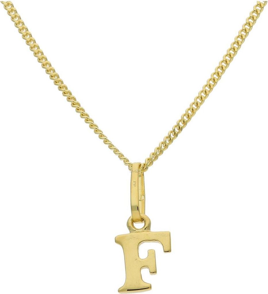 JuwelmaLux Anhänger Buchstabe "F" 333/000 (8 Karat) Gold JL16-02-0585