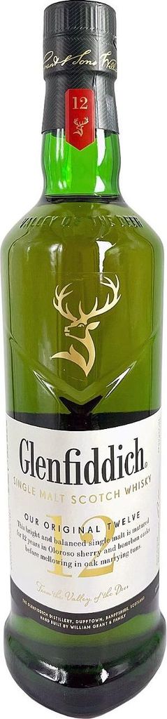 Glenfiddich OUR ORIGINAL TWELVE 12 Years Old Single Malt Image du produit 
