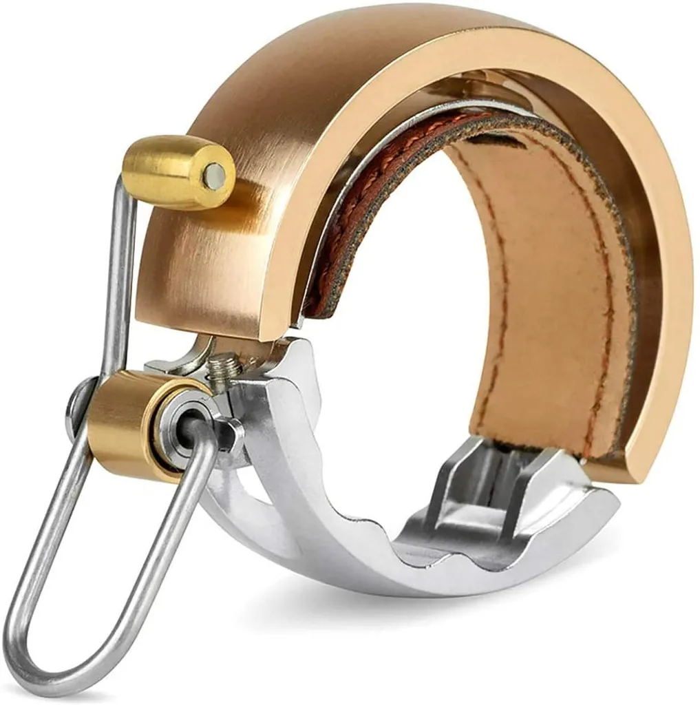 Avertisseur Sonore Vélo Knog Oi Luxe Small Laiton - Idéal Vélotaf - 8