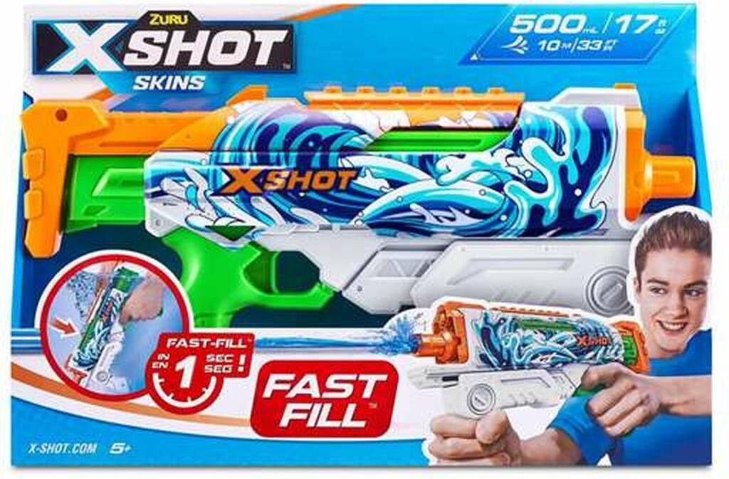 Zuru X-shot Skins Hyperload Fas-fill 34x17x6 Cm Sortiment Produktbild 