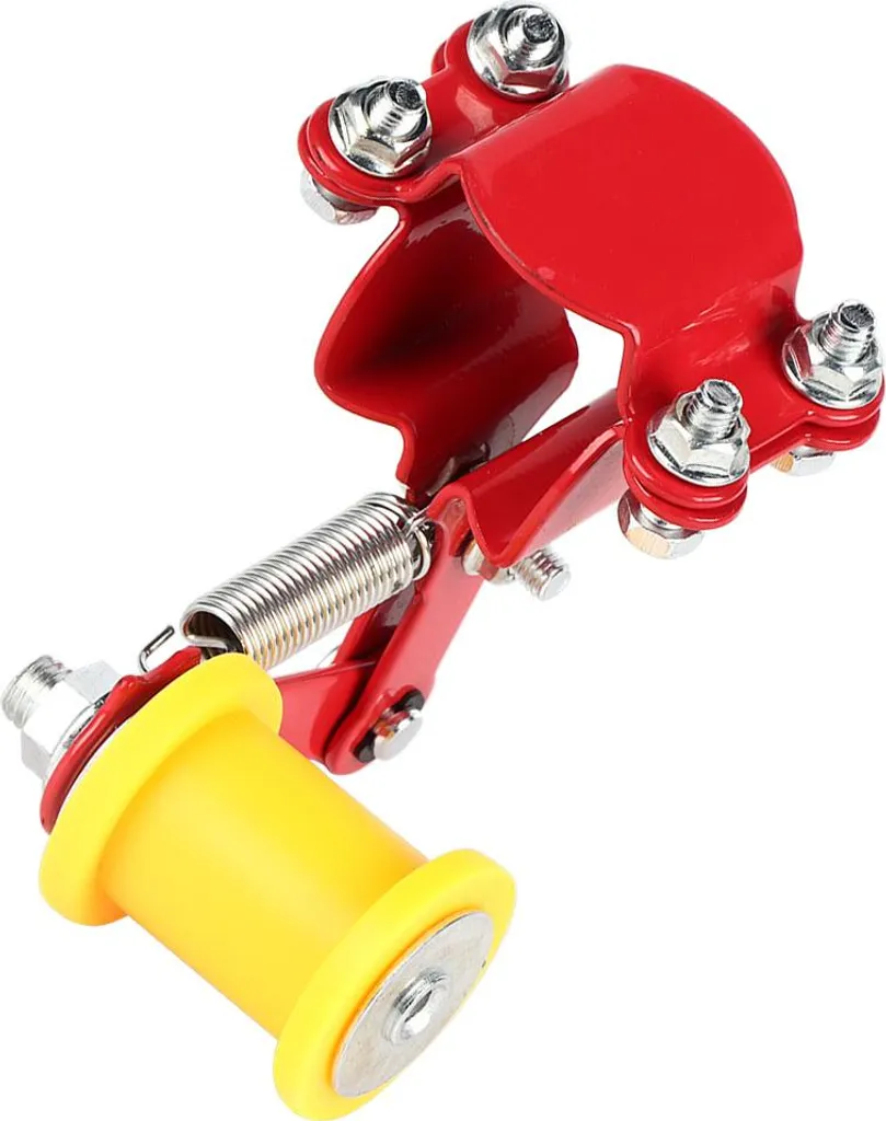 Regolatore tendicatena Bolt On Roller Moto Accessori modificati Utensile universale Rosso