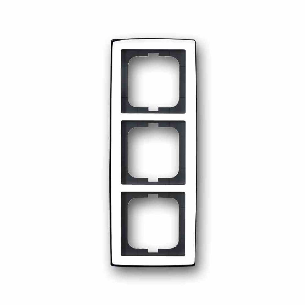 Busch-Jaeger 1754-0-4328. Produktfarbe: Chrom, Markenkompatibilität: Busch-Jaeger. Breite: 87 mm, Höhe: 228 mm, Dicke: 1,1 cm (2CKA001754A4328)