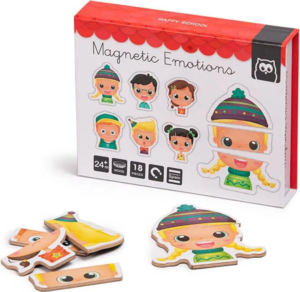 Kit magnétique EurekaKids Apprendre les Émotions : support ludique et illustré