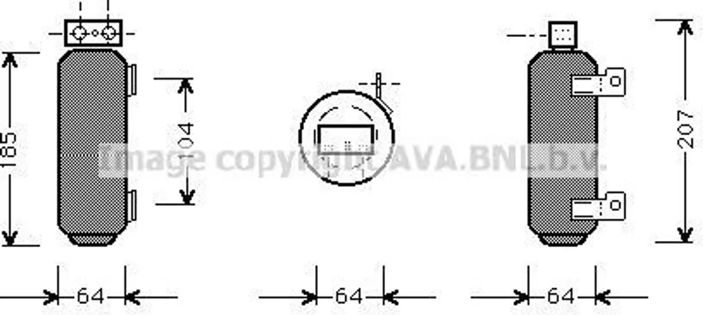 Fixez votre compresseur de clim avec le support OLD282 pour Opel S93