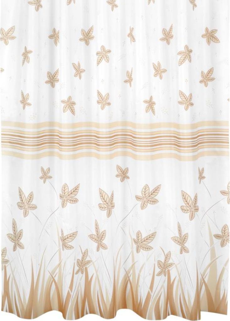 Kúpeľňová záclona - 180x200 cm - béžová Obrázok produktu 