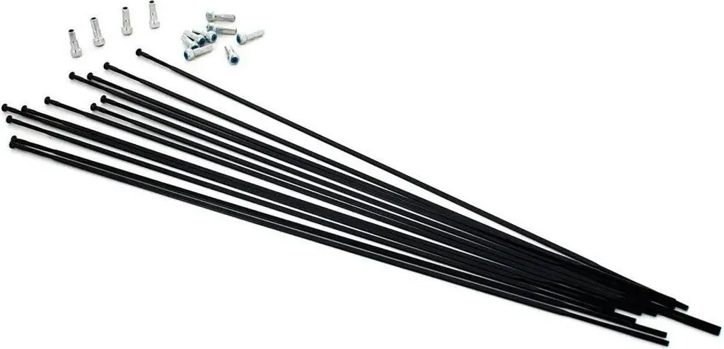 14 Rayons Mavic Deemax Enduro SL 29'' Argent 305mm - Haute Résistance