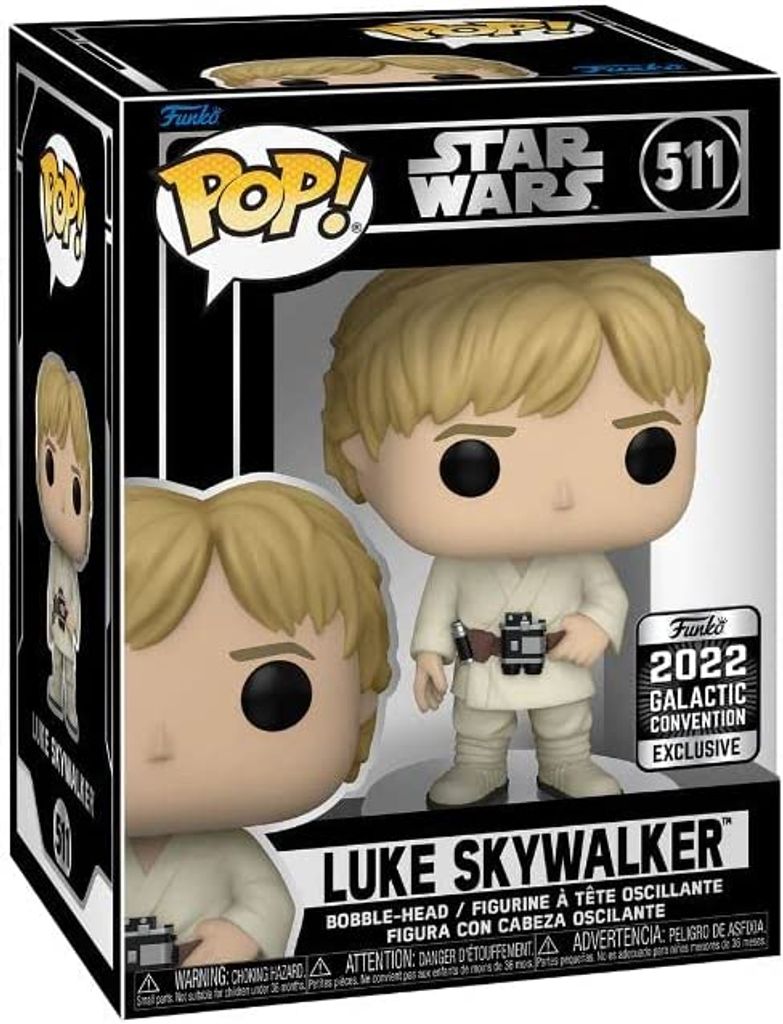 Funko Pop! Star Wars - Luke Skywalker #511 (2022 Galactic Convention Exclusive)