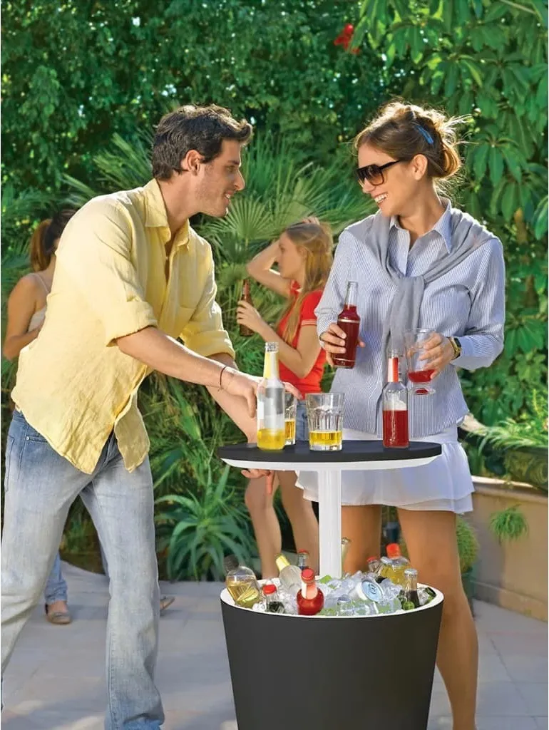 Table de Jardin Glacière Keter Cool Bar : Le Bar Réfrigéré Idéal