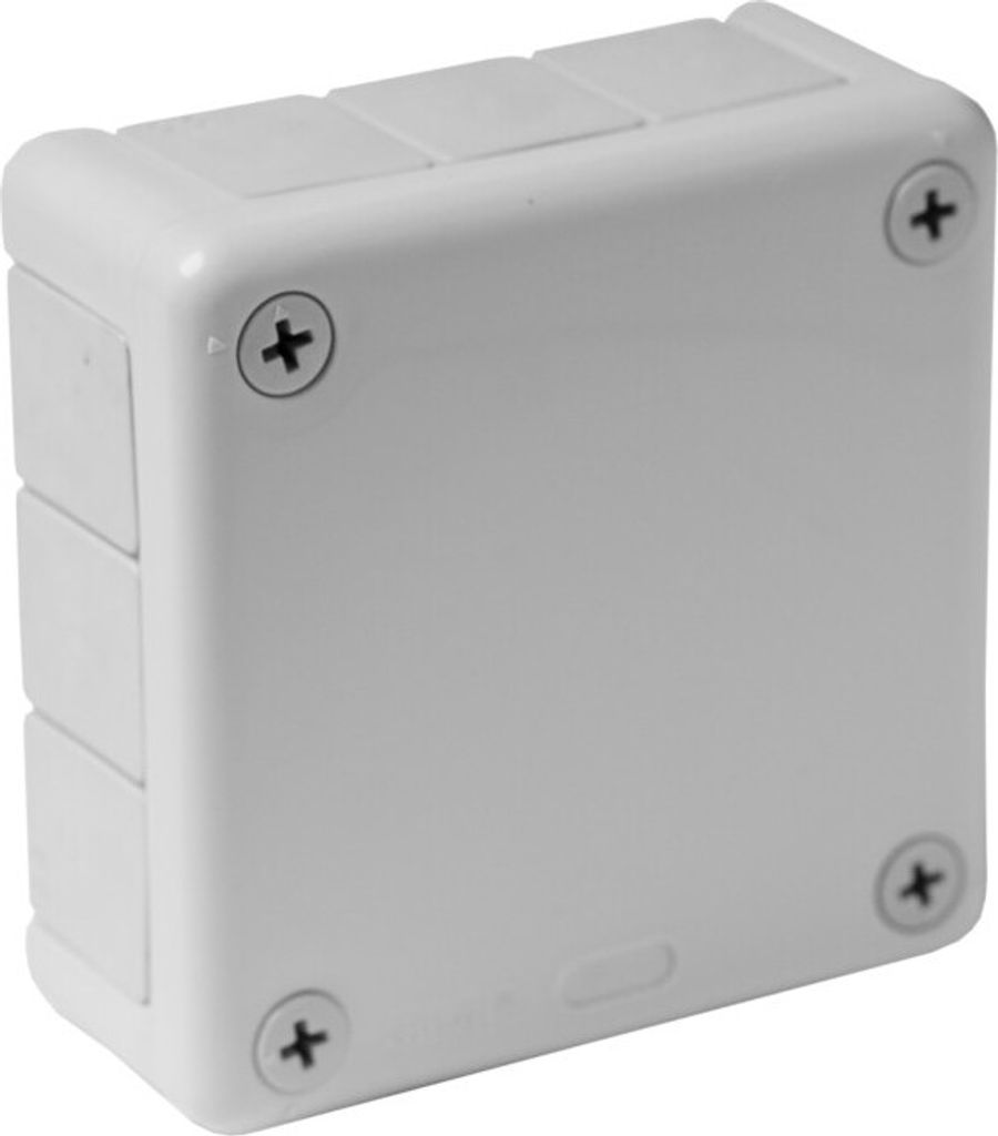 Hermetische Aufputzdose grau 98x98x42 IP55 Viplast 04103