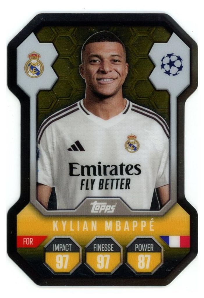 SH6 – Kylian Mbappé – Chrome Shield – 2024/2025
