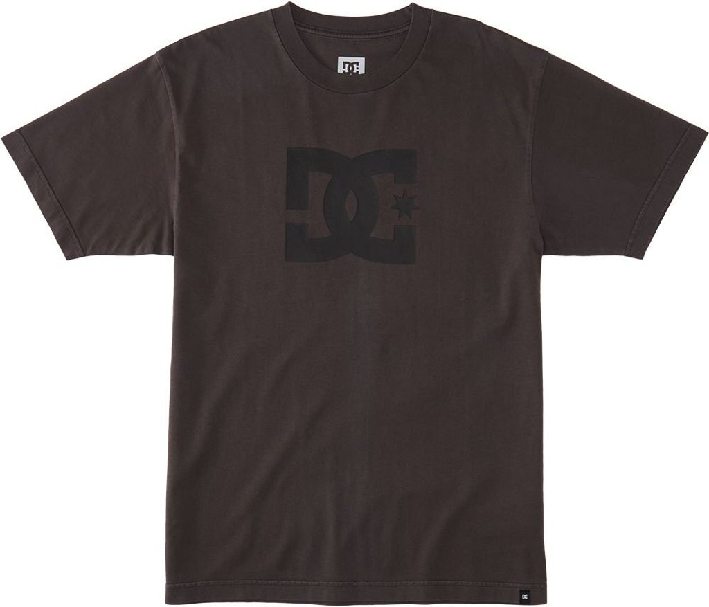 Dc Shoes Dcstar Pigment Kurzarm-t-shirt Schwarz S Mann Schwarz S