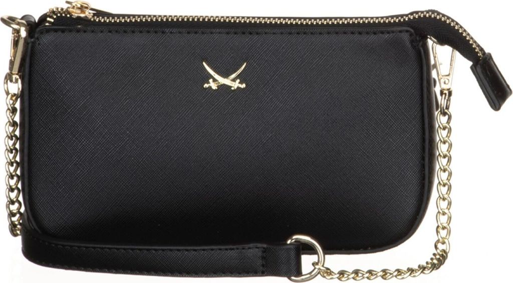 Sansibar Schultertasche Umhängetasche Shoulder Bag Black schwarz