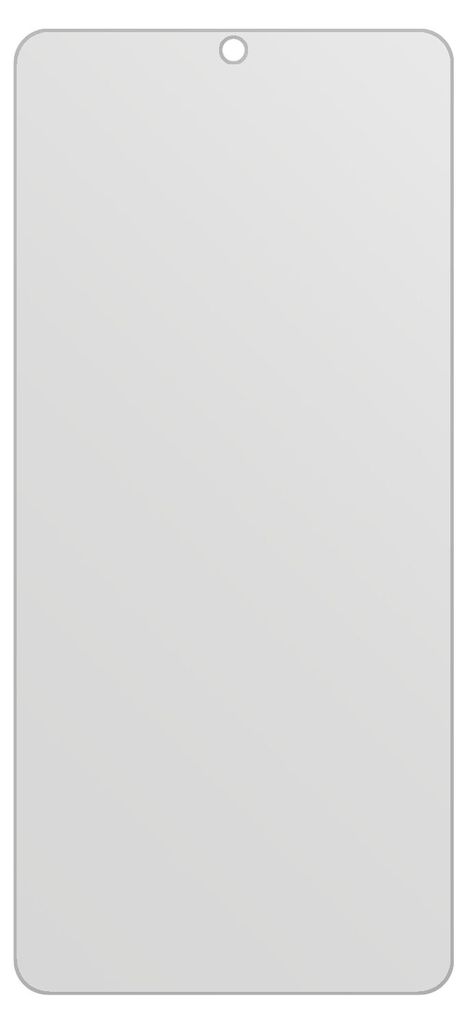 A screen protector for a smartphone.