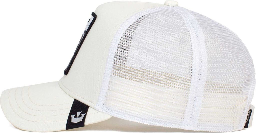 Goorin Bros. Die White Tiger Trucker Cap, Weiß One Size Produktbild 4