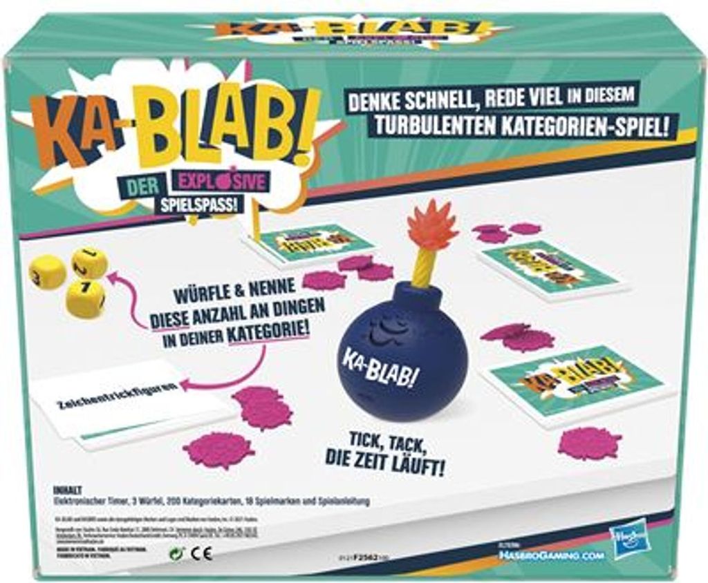 Hasbro Ka-Blab! Rodinná hra Obrázek produktu 7