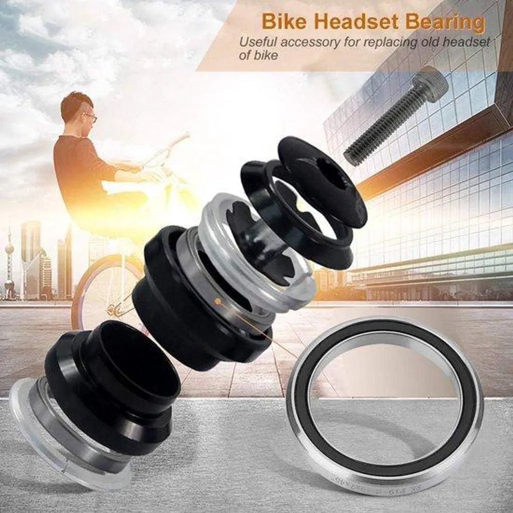 Roulement en acier étanche 49 mm pour direction de vélo et VTT robuste