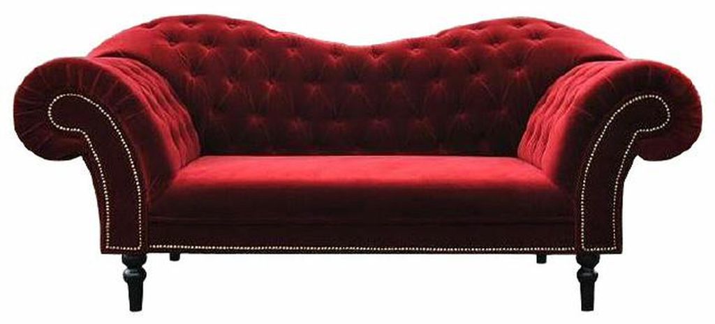 Chesterfield Sofagarnitur 3+2+1 Ledersofa Sofa Couch Sitzer Textil Stoff Polster